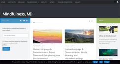 Desktop Screenshot of mindfulnessmd.com